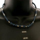 Mi Amore Statement-Necklace Blue/Silver-Tone