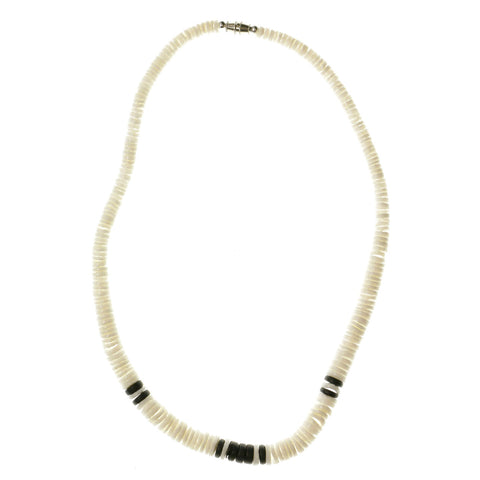 Mi Amore Statement-Necklace White/Black