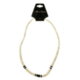 Mi Amore Statement-Necklace White/Black