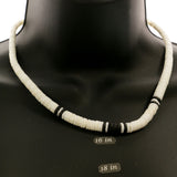 Mi Amore Statement-Necklace White/Black