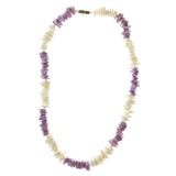 Mi Amore Statement-Necklace Purple/White