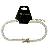 Mi Amore X Choker-Necklace Silver-Tone