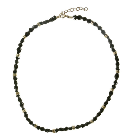 Mi Amore Statement-Necklace Black/Silver-Tone