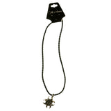 Mi Amore Pendant-Necklace Silver-Tone/Black