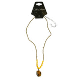 Mi Amore Pendant-Necklace Brown/Multicolor