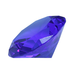 Mi Amore Crystal Jewel Shaped Decorative-Paper-Weight Blue