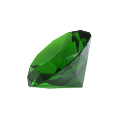 Mi Amore Crystal Jewel Shaped Decorative-Paper-Weight Green