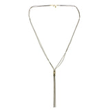 Mi Amore Tassel Y-Necklace Gold-Tone