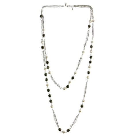 Mi Amore Layered-Necklace Multicolor/Silver-Tone