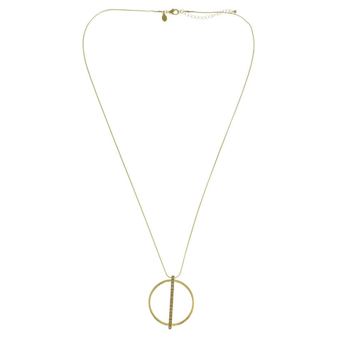 Mi Amore Adjustable Pendant-Necklace Gold-Tone