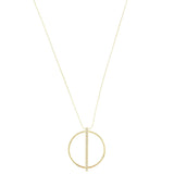 Mi Amore Adjustable Pendant-Necklace Gold-Tone