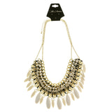 Mi Amore Adjustable Statement-Necklace Multicolor/Gold-Tone