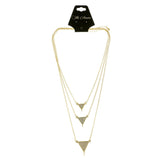 Mi Amore Adjustable Layered-Necklace Gold-Tone