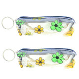 Mi Amore Set of 2 Colorful Spring Coin-Purse-Set Silver-Tone & Multicolor