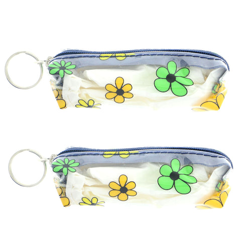 Mi Amore Set of 2 Colorful Spring Coin-Purse-Set Silver-Tone & Multicolor