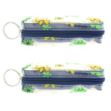 Mi Amore Set of 2 Colorful Spring Coin-Purse-Set Silver-Tone & Multicolor