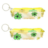 Mi Amore Set of 2 Colorful Spring Coin-Purse-Set Silver-Tone & Multicolor