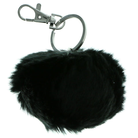 Mi Amore Split-Ring-Keychain Black