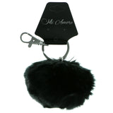Mi Amore Split-Ring-Keychain Black