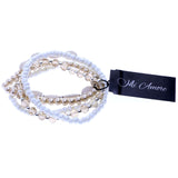 Mi Amore 5 Bracelet set Stretch-Bracelet Multicolor