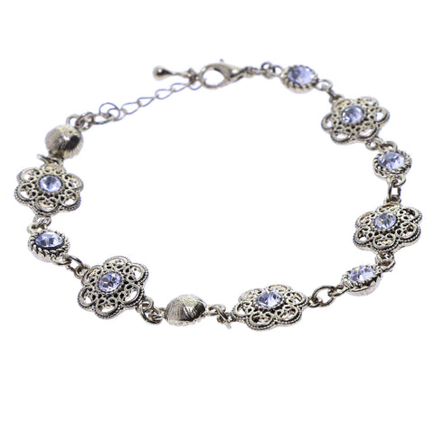 Mi Amore Fashion-Bracelet Gold-Tone/Clear