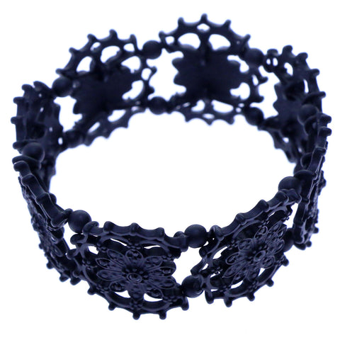 Mi Amore Stretch-Bracelet Black
