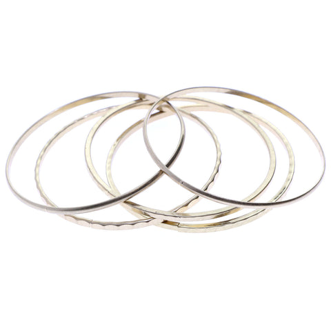 Mi Amore 5 Bracelet set Bangle-Bracelet Gold-Tone
