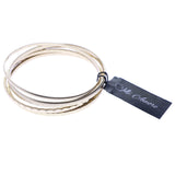 Mi Amore 5 Bracelet set Bangle-Bracelet Gold-Tone