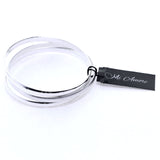 Mi Amore 3 Bracelet set Bangle-Bracelet Silver-Tone