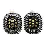 Mi Amore Clip-On-Earrings Silver-Tone/Gold-Tone #LQC0829