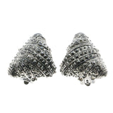 Mi Amore Clip-On-Earrings Silver-Tone #LQC0835