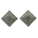 Mi Amore Clip-On-Earrings Silver-Tone #LQC0847