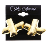 Mi Amore Clip-On-Earrings Gold-Tone #LQC0856