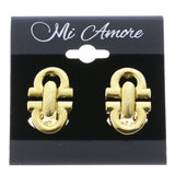 Mi Amore Clip-On-Earrings Gold-Tone #LQC0861