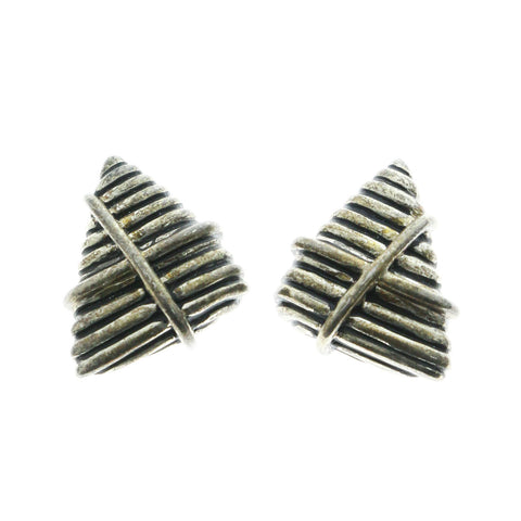 Mi Amore Clip-On-Earrings Silver-Tone #LQC0864