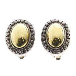 Mi Amore Clip-On-Earrings Gold-Tone/Silver-Tone #LQC0868
