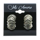 Mi Amore Clip-On-Earrings Silver-Tone #LQC0889