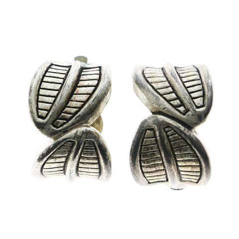 Mi Amore Clip-On-Earrings Silver-Tone #LQC0891