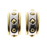 Mi Amore Clip-On-Earrings Silver-Tone/Gold-Tone #LQC0893
