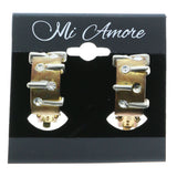 Mi Amore Clip-On-Earrings Gold-Tone #LQC0894