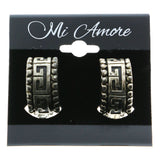 Mi Amore Clip-On-Earrings Silver-Tone #LQC0899