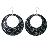 Colorful Flower Dangle-Earrings
