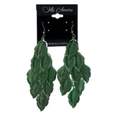 Colorful Leaf Chandelier-Earrings