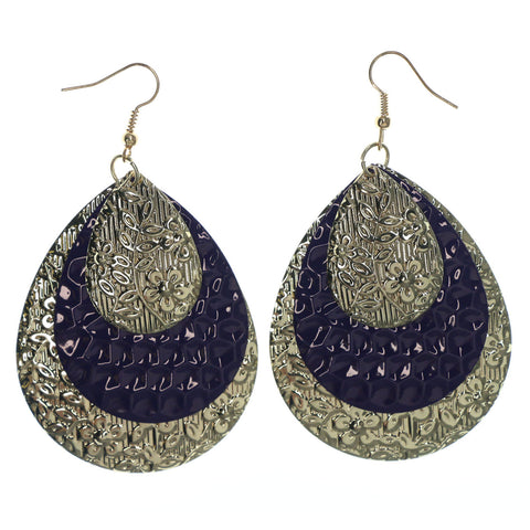 Colorful Flower Dangle-Earrings