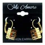 Mi Amore Dangle-Earrings Gold-Tone/Orange