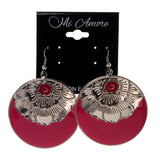 Colorful  Flower Dangle-Earrings #LQE1703