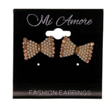 Colorful  Bow Stud-Earrings #LQE1888