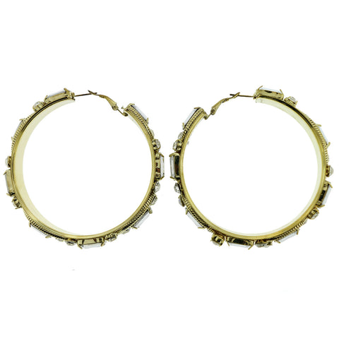Mi Amore Hoop-Earrings Gold-Tone