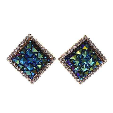 Colorful  AV Finish Stud-Earrings #LQE1920