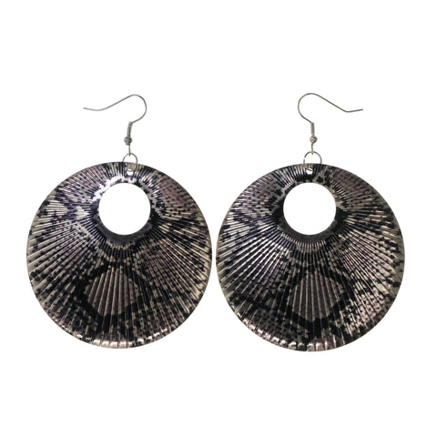Colorful  Snake Skin Dangle-Earrings #LQE1939